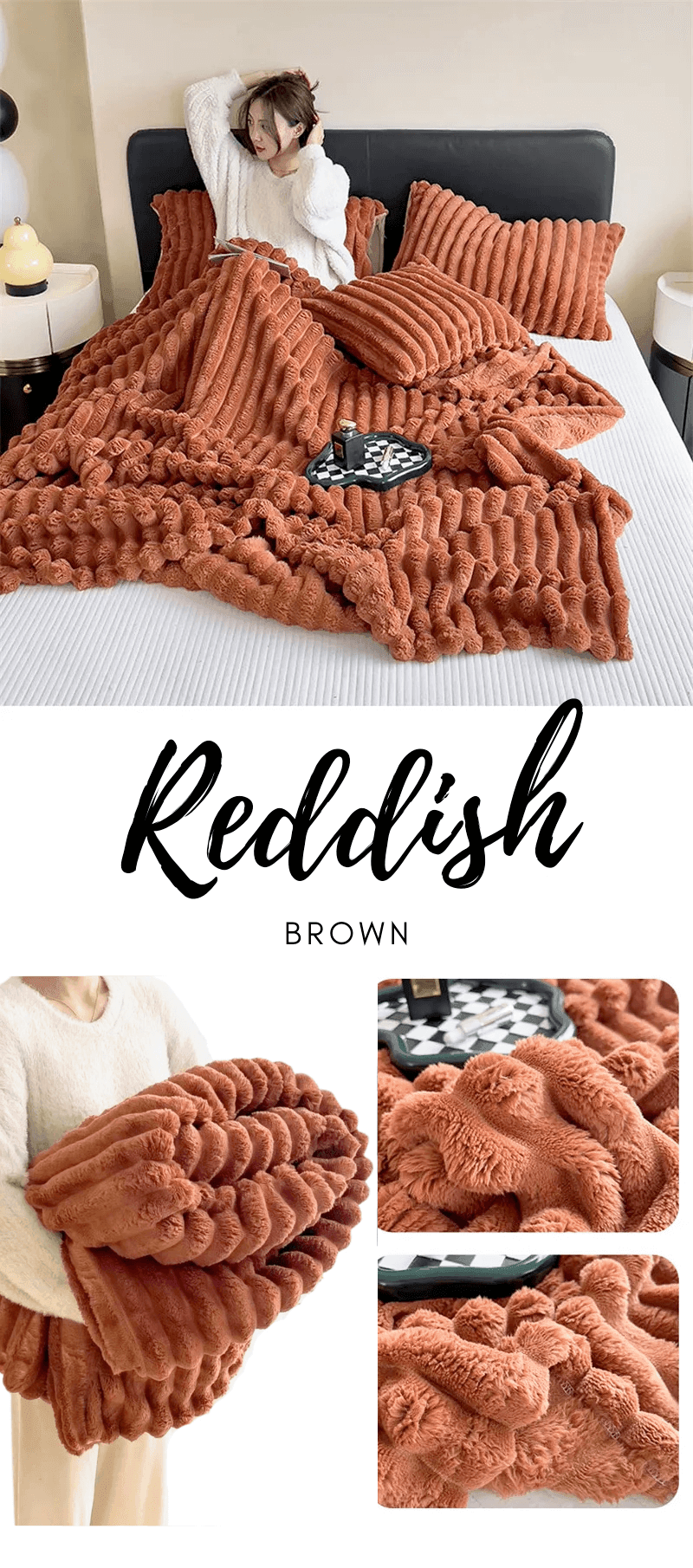 Soft Coral Fleece Blanket - Feels Like Rabbit Fur! -, Blankets , Drestiny , Apricot, Australia, Avocado Green, Beige, Blankets, Boys, Charcoal, French Grey, Girls, Light Grey, Pink, Reddish Brown, Steel Blue, TD, United Kingdom, United States, Yellow , Drestiny , www.shopdrestiny.com