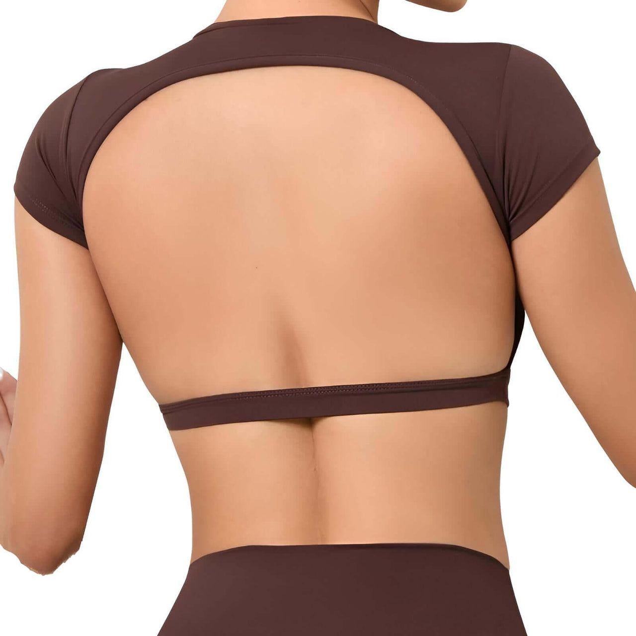 Sports Shirts Breathable Workout Sportswear Fitness Backless Gym Crop Tops For Women -, Crop Top , Drestiny , Australia, Black, Blue, Brown, Canada, Coffee, Crop Tops, Dark Blue, Deep Pink, FR, Gender_Women, Grey, Hot Pink, L, M, Navy, New Zealand, Peach, Pink, Purple, Red, S, Short Sleeves, Sky Blue, United Kingdom, United States, White , Drestiny , www.shopdrestiny.com