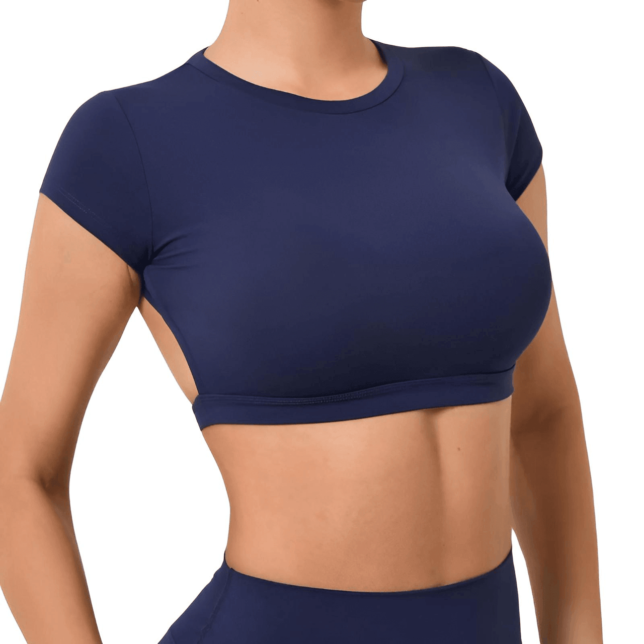 Sports Shirts Breathable Workout Sportswear Fitness Backless Gym Crop Tops For Women -, Crop Top , Drestiny , Australia, Black, Blue, Brown, Canada, Coffee, Crop Tops, Dark Blue, Deep Pink, FR, Gender_Women, Grey, Hot Pink, L, M, Navy, New Zealand, Peach, Pink, Purple, Red, S, Short Sleeves, Sky Blue, United Kingdom, United States, White , Drestiny , www.shopdrestiny.com