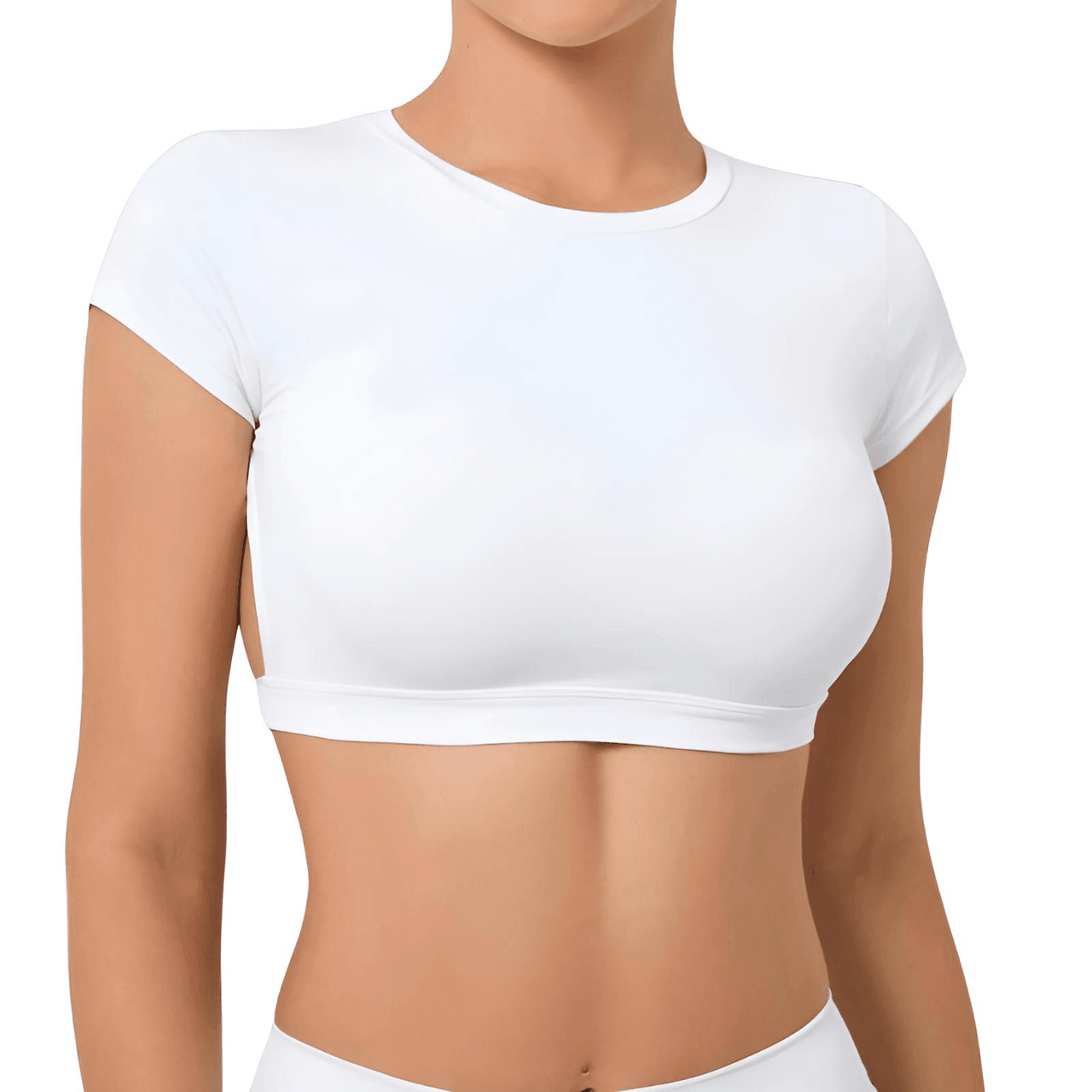 Sports Shirts Breathable Workout Sportswear Fitness Backless Gym Crop Tops For Women -, Crop Top , Drestiny , Australia, Black, Blue, Brown, Canada, Coffee, Crop Tops, Dark Blue, Deep Pink, FR, Gender_Women, Grey, Hot Pink, L, M, Navy, New Zealand, Peach, Pink, Purple, Red, S, Short Sleeves, Sky Blue, United Kingdom, United States, White , Drestiny , www.shopdrestiny.com