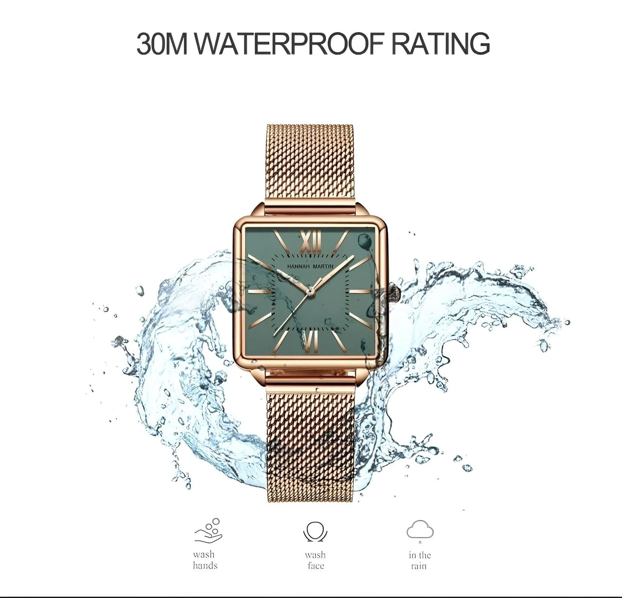 Stainless Steel Fashion Watch For Women -, Watches , Drestiny , Australia, Black, Canada, Gender_Women, Gold, Green, New Zealand, Rose Gold, Sea Green, Silver, United Kingdom, United States, Watches, White , Drestiny , www.shopdrestiny.com