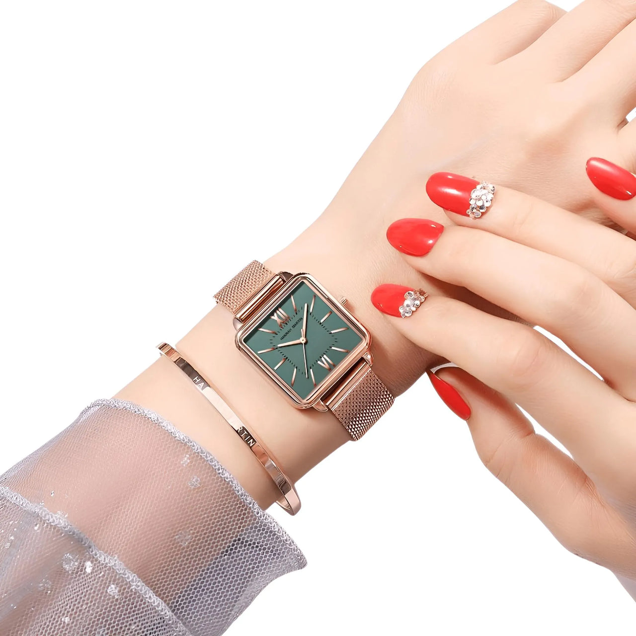 Stainless Steel Fashion Watch For Women -, Watches , Drestiny , Australia, Black, Canada, Gender_Women, Gold, Green, New Zealand, Rose Gold, Sea Green, Silver, United Kingdom, United States, Watches, White , Drestiny , www.shopdrestiny.com