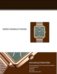 Thumbnail for Stainless Steel Fashion Watch For Women -, Watches , Drestiny , Australia, Black, Canada, Gender_Women, Gold, Green, New Zealand, Rose Gold, Sea Green, Silver, United Kingdom, United States, Watches, White , Drestiny , www.shopdrestiny.com