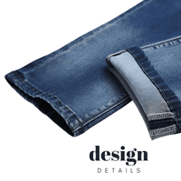 Thumbnail for Men's Straight Classic Cotton Fabric Mid Denim Jeans -, Pants , Drestiny , 28, 29, 30, 31, 32, 33, 34, 35, 36, 38, 40, 42, Australia, Blue, Casual Pants, Dark Blue, FR, Jeans, New Zealand, United Kingdom, United States , Drestiny , www.shopdrestiny.com