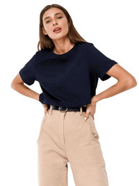 Thumbnail for Summer 100% Cotton Women's T-Shirt 230g/㎡ -, T-Shirts , Drestiny , Apricot, Australia, Black, Canada, Casual Shirts, Dark Blue, FR, Gender_Women, Green, Khaki, L, Light Purple, Light Yellow, M, Navy, New Zealand, Red, Short Sleeves, T-Shirts, United Kingdom, United States, White, XL, XXL, XXXL , Drestiny , www.shopdrestiny.com