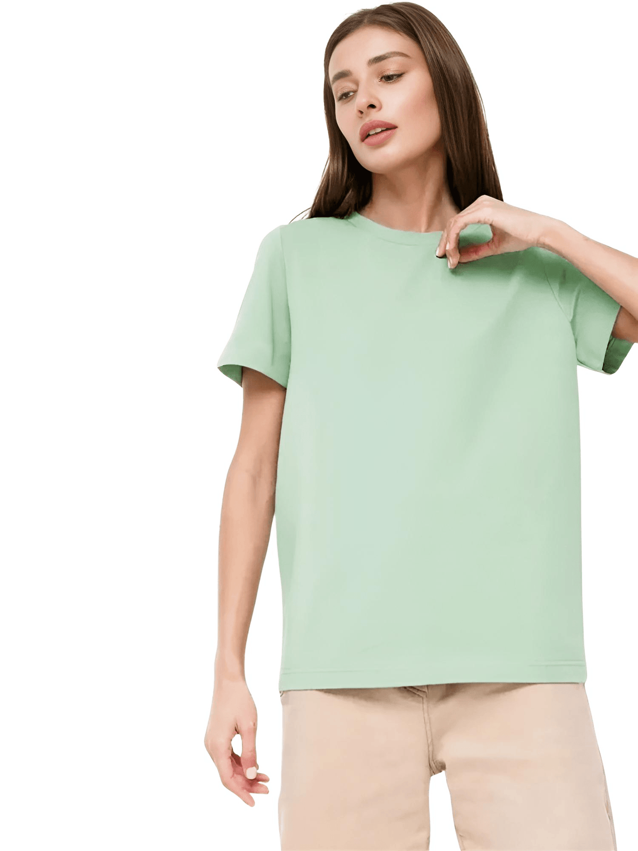 Summer 100% Cotton Women's T-Shirt 230g/㎡ -, T-Shirts , Drestiny , Apricot, Australia, Black, Canada, Casual Shirts, Dark Blue, FR, Gender_Women, Green, Khaki, L, Light Purple, Light Yellow, M, Navy, New Zealand, Red, Short Sleeves, T-Shirts, United Kingdom, United States, White, XL, XXL, XXXL , Drestiny , www.shopdrestiny.com