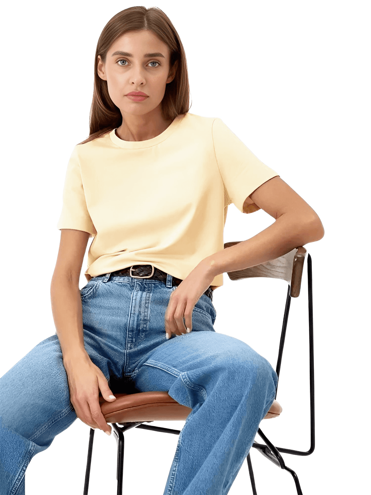 Summer 100% Cotton Women's T-Shirt 230g/㎡ -, T-Shirts , Drestiny , Apricot, Australia, Black, Canada, Casual Shirts, Dark Blue, FR, Gender_Women, Green, Khaki, L, Light Purple, Light Yellow, M, Navy, New Zealand, Red, Short Sleeves, T-Shirts, United Kingdom, United States, White, XL, XXL, XXXL , Drestiny , www.shopdrestiny.com