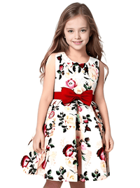 Thumbnail for Summer Collection of Kids Flower Dresses for Girls - 16 Styles 2T-10T -, Dresses , Drestiny , 10T, 2T, 3T, 4T, 5T, 6T, 7T, 8T, 9T, Australia, Beige, Black, Blue, Canada, Dark Pink, Deep Pink, Dresses, Girls, Green, Navy, New Zealand, Peach, Pink, Purple, Red, Short Sleeves, Sleeveless, TD, United Kingdom, United States, White, Wine Red, Yellow , Drestiny , www.shopdrestiny.com