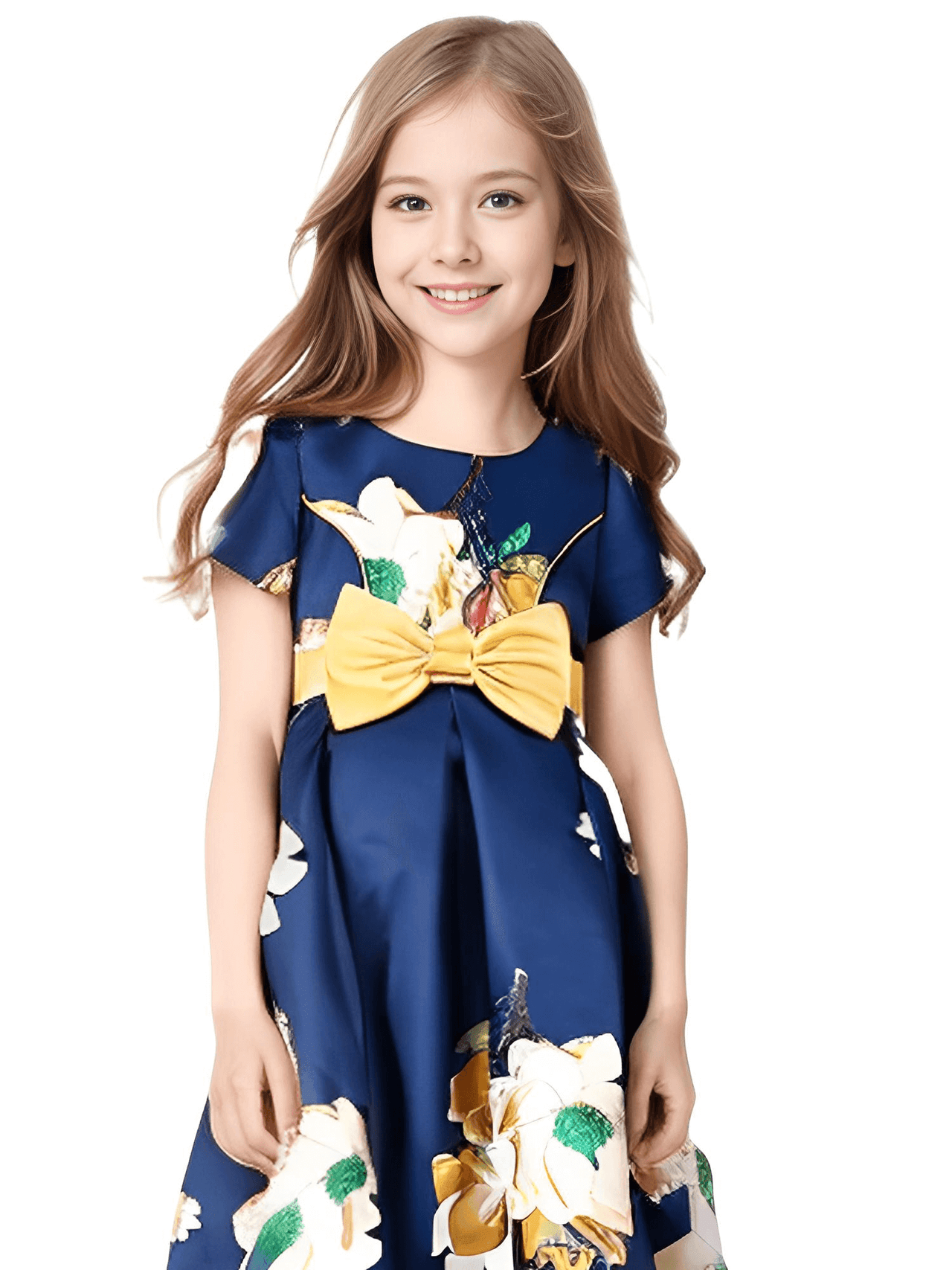 Summer Collection of Kids Flower Dresses for Girls - 16 Styles 2T-10T -, Dresses , Drestiny , 10T, 2T, 3T, 4T, 5T, 6T, 7T, 8T, 9T, Australia, Beige, Black, Blue, Canada, Dark Pink, Deep Pink, Dresses, Girls, Green, Navy, New Zealand, Peach, Pink, Purple, Red, Short Sleeves, Sleeveless, TD, United Kingdom, United States, White, Wine Red, Yellow , Drestiny , www.shopdrestiny.com