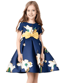 Thumbnail for Summer Collection of Kids Flower Dresses for Girls - 16 Styles 2T-10T -, Dresses , Drestiny , 10T, 2T, 3T, 4T, 5T, 6T, 7T, 8T, 9T, Australia, Beige, Black, Blue, Canada, Dark Pink, Deep Pink, Dresses, Girls, Green, Navy, New Zealand, Peach, Pink, Purple, Red, Short Sleeves, Sleeveless, TD, United Kingdom, United States, White, Wine Red, Yellow , Drestiny , www.shopdrestiny.com