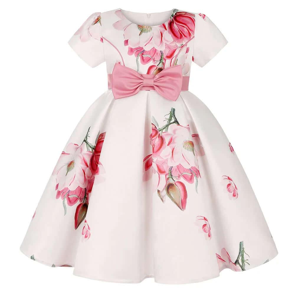 Summer Collection of Kids Flower Dresses for Girls - 16 Styles 2T-10T -, Dresses , Drestiny , 10T, 2T, 3T, 4T, 5T, 6T, 7T, 8T, 9T, Australia, Beige, Black, Blue, Canada, Dark Pink, Deep Pink, Dresses, Girls, Green, Navy, New Zealand, Peach, Pink, Purple, Red, Short Sleeves, Sleeveless, TD, United Kingdom, United States, White, Wine Red, Yellow , Drestiny , www.shopdrestiny.com