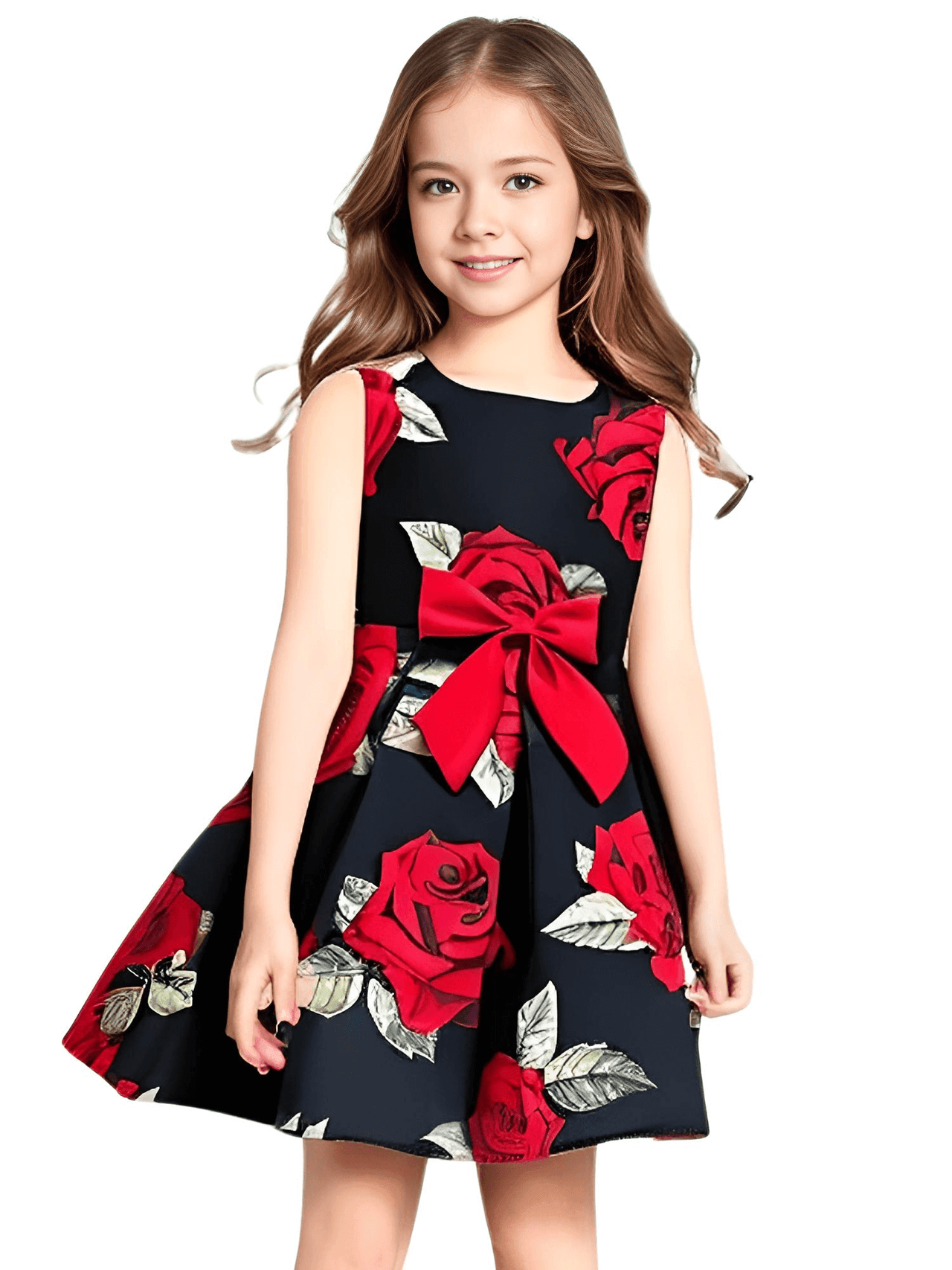 Summer Collection of Kids Flower Dresses for Girls - 16 Styles 2T-10T -, Dresses , Drestiny , 10T, 2T, 3T, 4T, 5T, 6T, 7T, 8T, 9T, Australia, Beige, Black, Blue, Canada, Dark Pink, Deep Pink, Dresses, Girls, Green, Navy, New Zealand, Peach, Pink, Purple, Red, Short Sleeves, Sleeveless, TD, United Kingdom, United States, White, Wine Red, Yellow , Drestiny , www.shopdrestiny.com