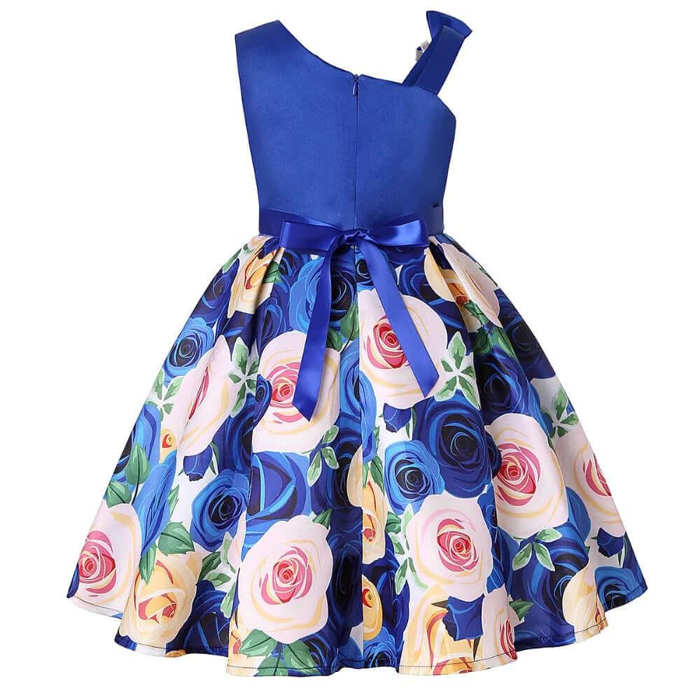 Summer Collection of Kids Flower Dresses for Girls - 16 Styles 2T-10T -, Dresses , Drestiny , 10T, 2T, 3T, 4T, 5T, 6T, 7T, 8T, 9T, Australia, Beige, Black, Blue, Canada, Dark Pink, Deep Pink, Dresses, Girls, Green, Navy, New Zealand, Peach, Pink, Purple, Red, Short Sleeves, Sleeveless, TD, United Kingdom, United States, White, Wine Red, Yellow , Drestiny , www.shopdrestiny.com