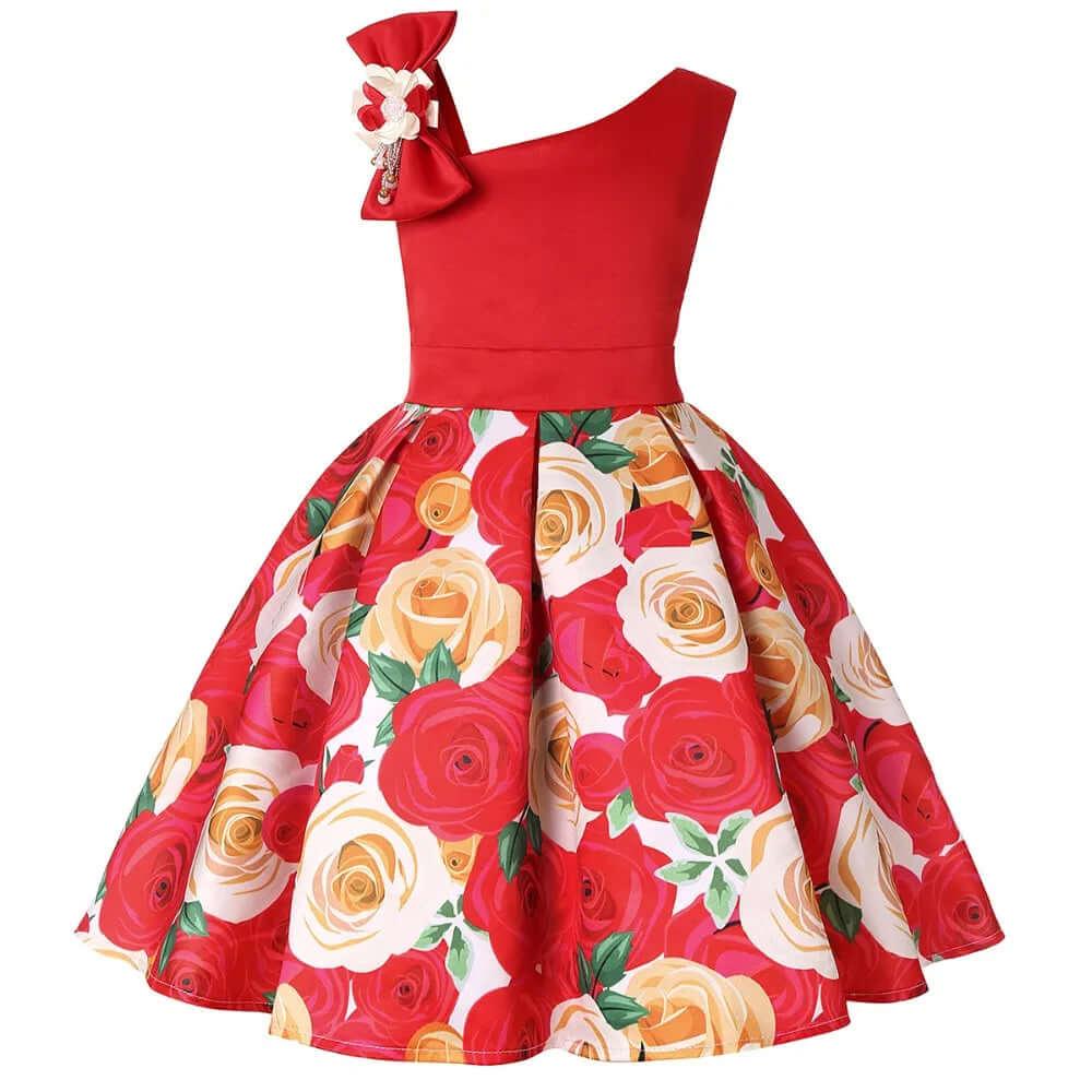 Summer Collection of Kids Flower Dresses for Girls - 16 Styles 2T-10T -, Dresses , Drestiny , 10T, 2T, 3T, 4T, 5T, 6T, 7T, 8T, 9T, Australia, Beige, Black, Blue, Canada, Dark Pink, Deep Pink, Dresses, Girls, Green, Navy, New Zealand, Peach, Pink, Purple, Red, Short Sleeves, Sleeveless, TD, United Kingdom, United States, White, Wine Red, Yellow , Drestiny , www.shopdrestiny.com