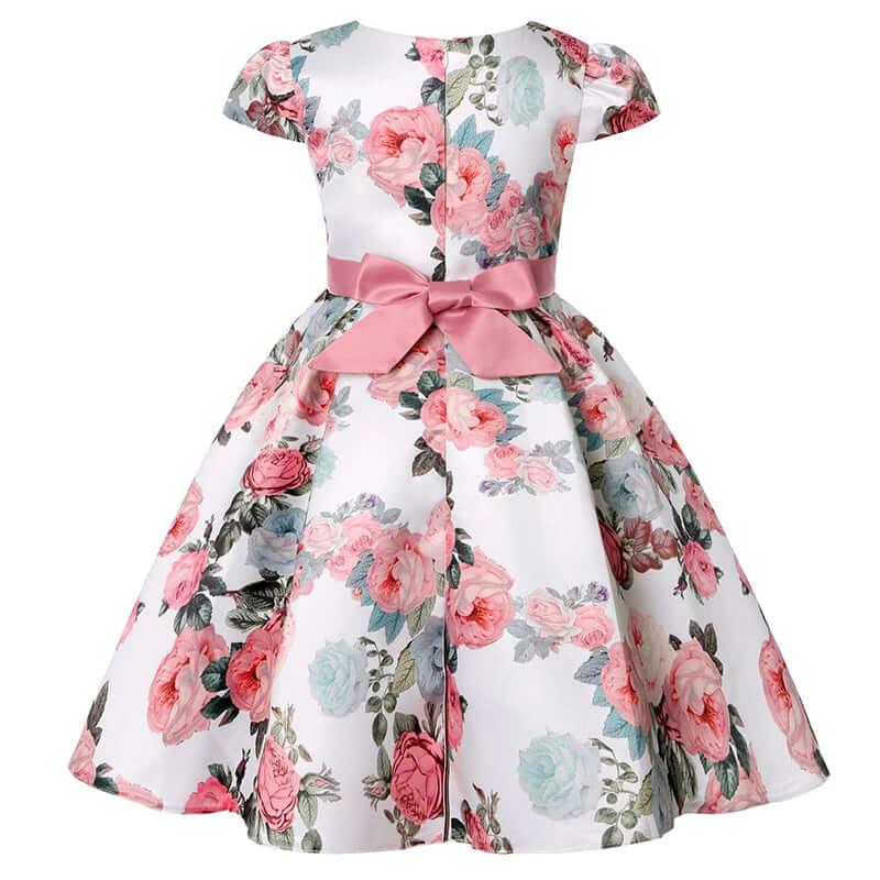 Summer Collection of Kids Flower Dresses for Girls - 16 Styles 2T-10T -, Dresses , Drestiny , 10T, 2T, 3T, 4T, 5T, 6T, 7T, 8T, 9T, Australia, Beige, Black, Blue, Canada, Dark Pink, Deep Pink, Dresses, Girls, Green, Navy, New Zealand, Peach, Pink, Purple, Red, Short Sleeves, Sleeveless, TD, United Kingdom, United States, White, Wine Red, Yellow , Drestiny , www.shopdrestiny.com