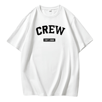 Thumbnail for Summer NY Crew Cotton T-Shirts For Women -, T-Shirts , Drestiny , Australia, Beige, Black, Blue, Canada, Casual Shirts, Dark Blue, Dark Green, Dark Grey, Deep Pink, Gender_Women, Green, Grey, Khaki, L, New Zealand, Pink, Red, Short Sleeves, T-Shirts, United Kingdom, United States, White, XL, XXL, XXXL , Drestiny , www.shopdrestiny.com