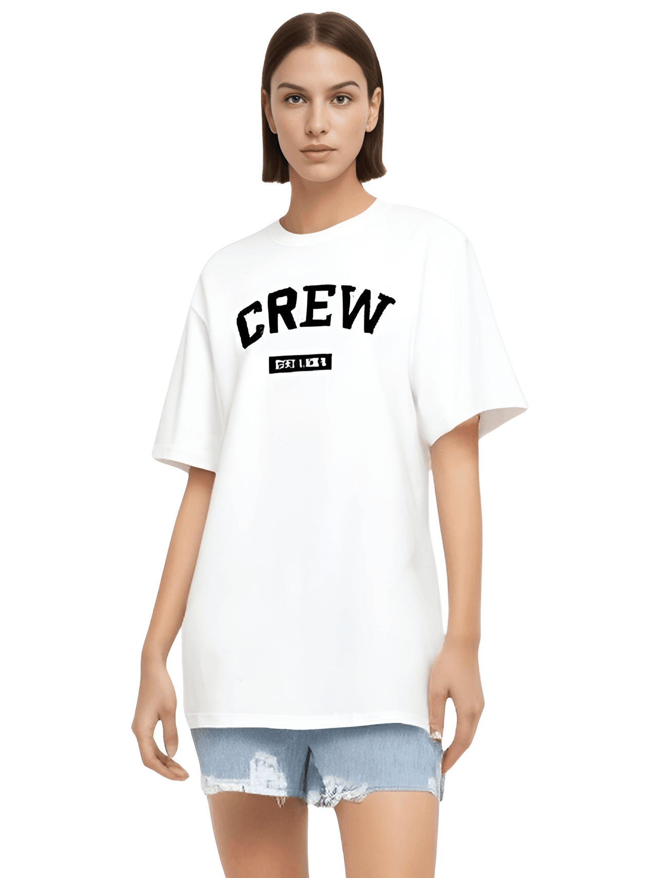 Summer NY Crew Cotton T-Shirts For Women -, T-Shirts , Drestiny , Australia, Beige, Black, Blue, Canada, Casual Shirts, Dark Blue, Dark Green, Dark Grey, Deep Pink, Gender_Women, Green, Grey, Khaki, L, New Zealand, Pink, Red, Short Sleeves, T-Shirts, United Kingdom, United States, White, XL, XXL, XXXL , Drestiny , www.shopdrestiny.com