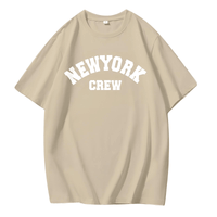 Thumbnail for Summer NY Crew Cotton T-Shirts For Women -, T-Shirts , Drestiny , Australia, Beige, Black, Blue, Canada, Casual Shirts, Dark Blue, Dark Green, Dark Grey, Deep Pink, Gender_Women, Green, Grey, Khaki, L, New Zealand, Pink, Red, Short Sleeves, T-Shirts, United Kingdom, United States, White, XL, XXL, XXXL , Drestiny , www.shopdrestiny.com