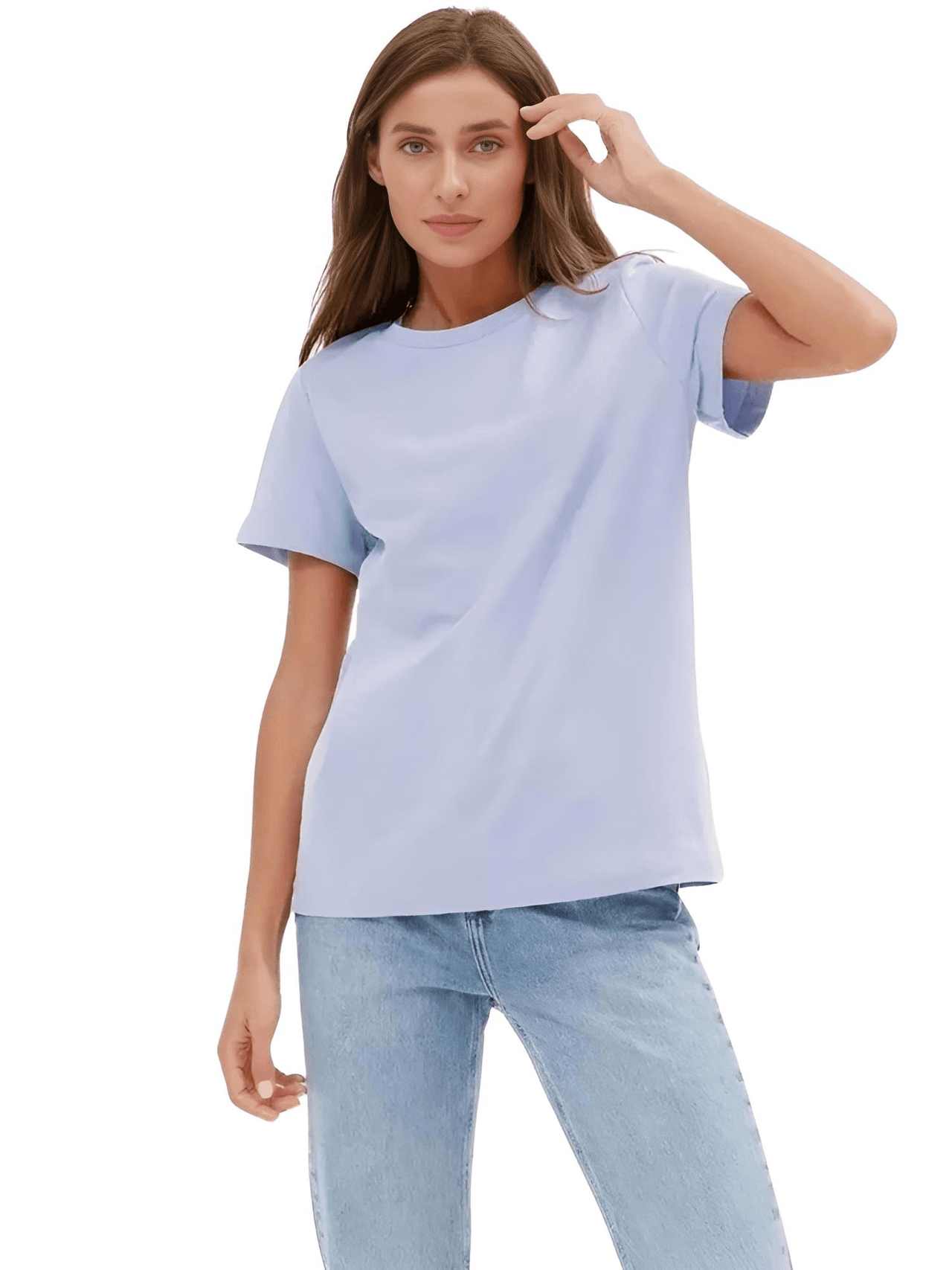 Summer 100% Cotton Women's T-Shirt 230g/㎡ -, T-Shirts , Drestiny , Apricot, Australia, Black, Canada, Casual Shirts, Dark Blue, FR, Gender_Women, Green, Khaki, L, Light Purple, Light Yellow, M, Navy, New Zealand, Red, Short Sleeves, T-Shirts, United Kingdom, United States, White, XL, XXL, XXXL , Drestiny , www.shopdrestiny.com