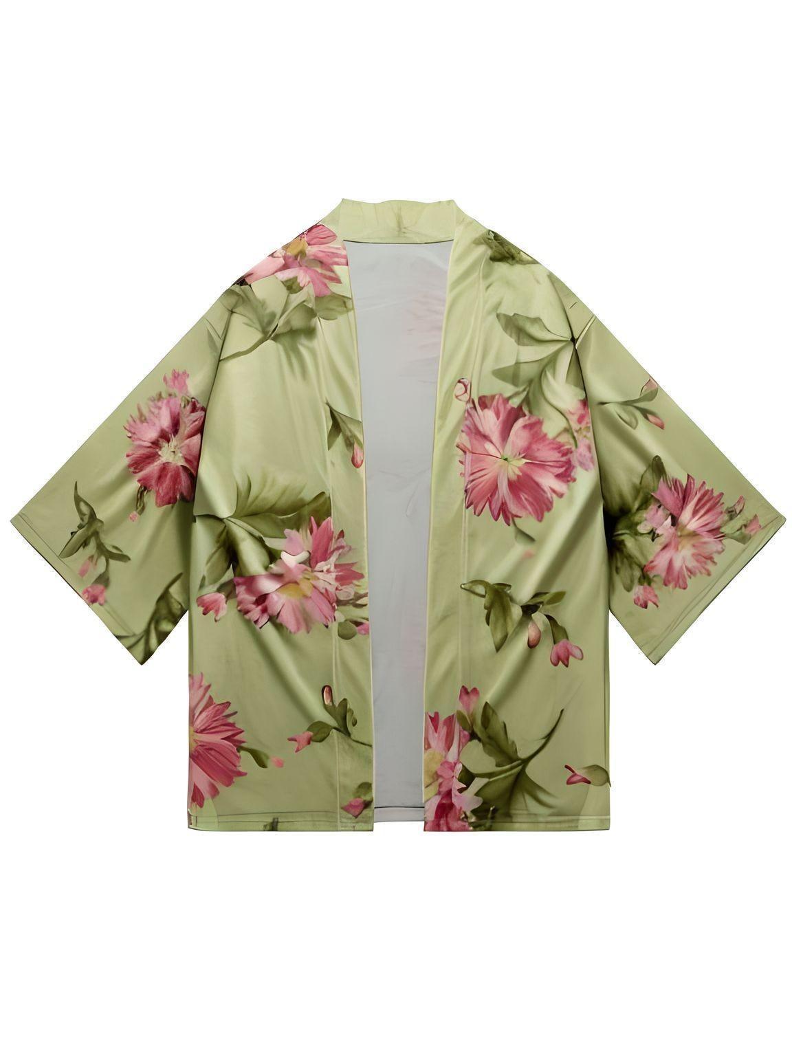 Summer Beach Kimono Hawaiian Shirt Unisex