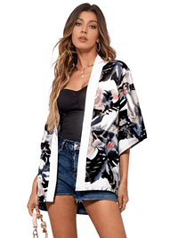 Thumbnail for Summer Beach Kimono Hawaiian Shirt Unisex