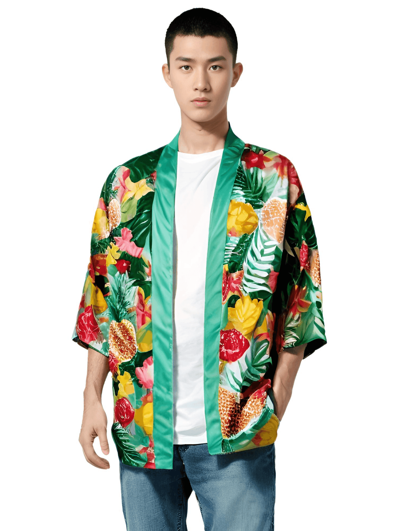 Summer Beach Kimono Hawaiian Shirt Unisex