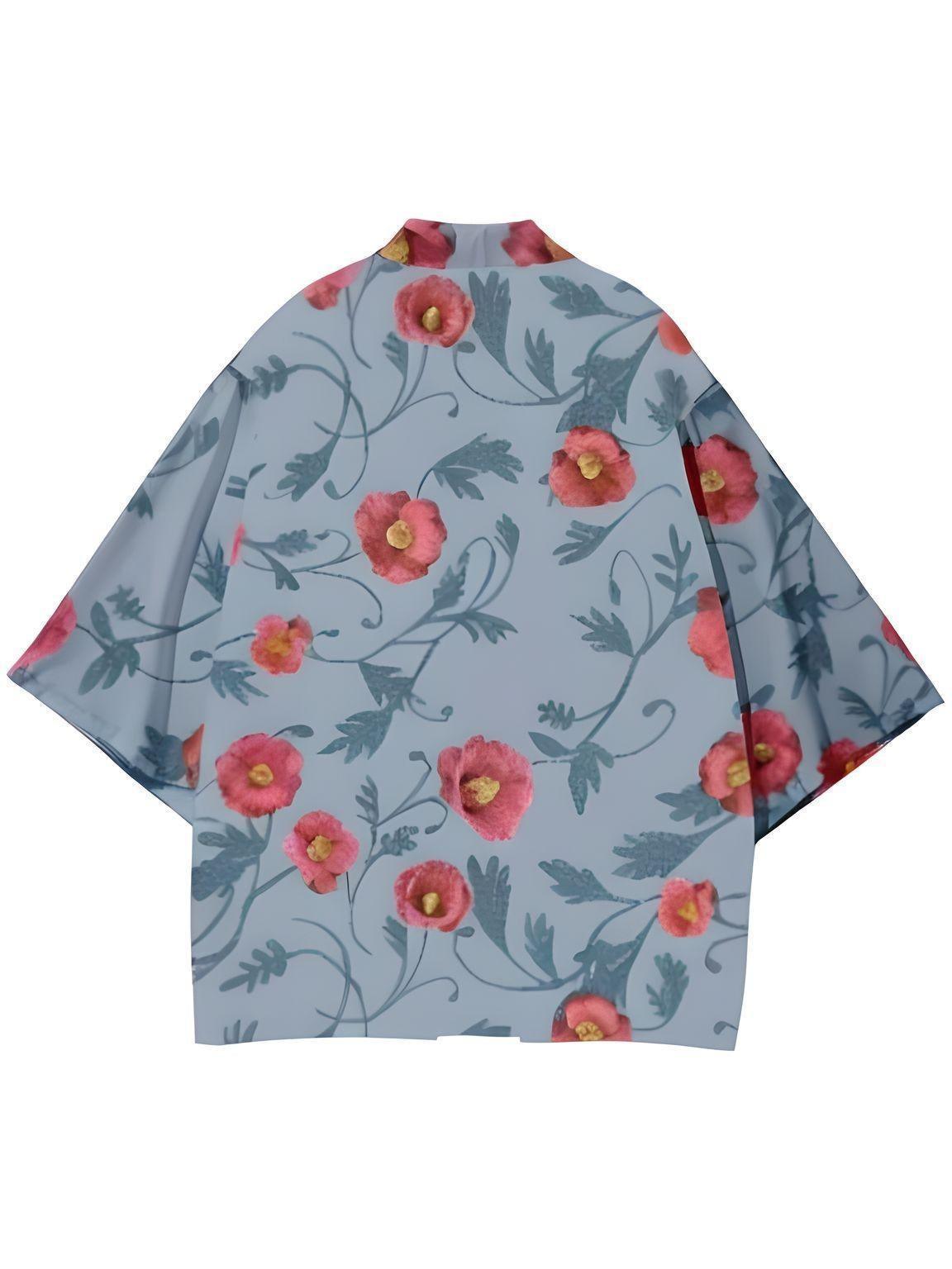 Summer Beach Kimono Hawaiian Shirt Unisex