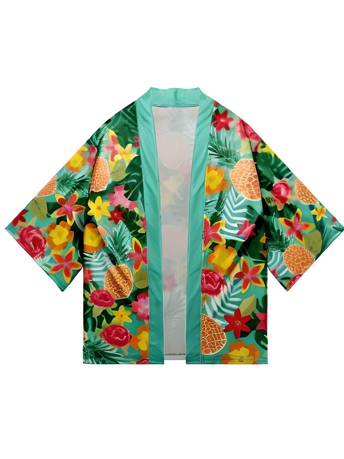 Summer Beach Kimono Hawaiian Shirt Unisex