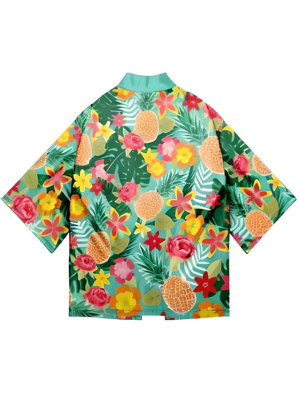 Summer Beach Kimono Hawaiian Shirt Unisex