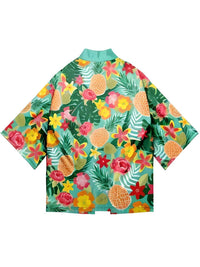 Thumbnail for Summer Beach Kimono Hawaiian Shirt Unisex