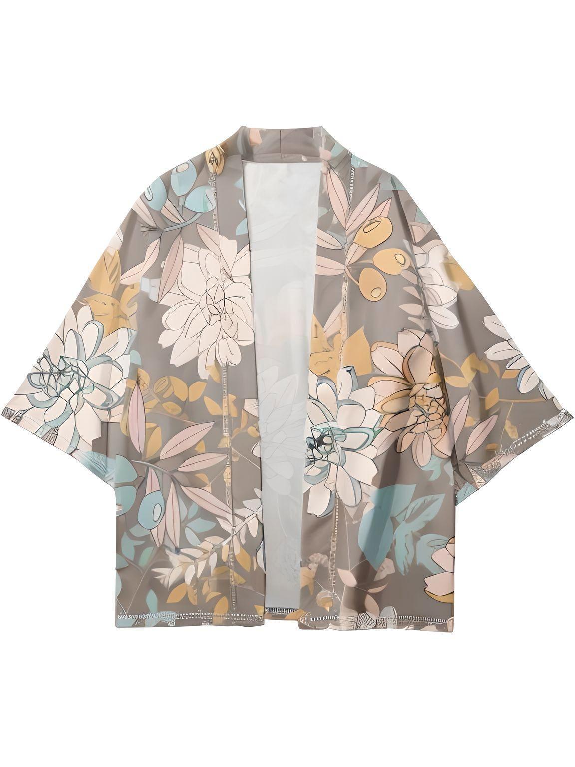 Summer Beach Kimono Hawaiian Shirt Unisex