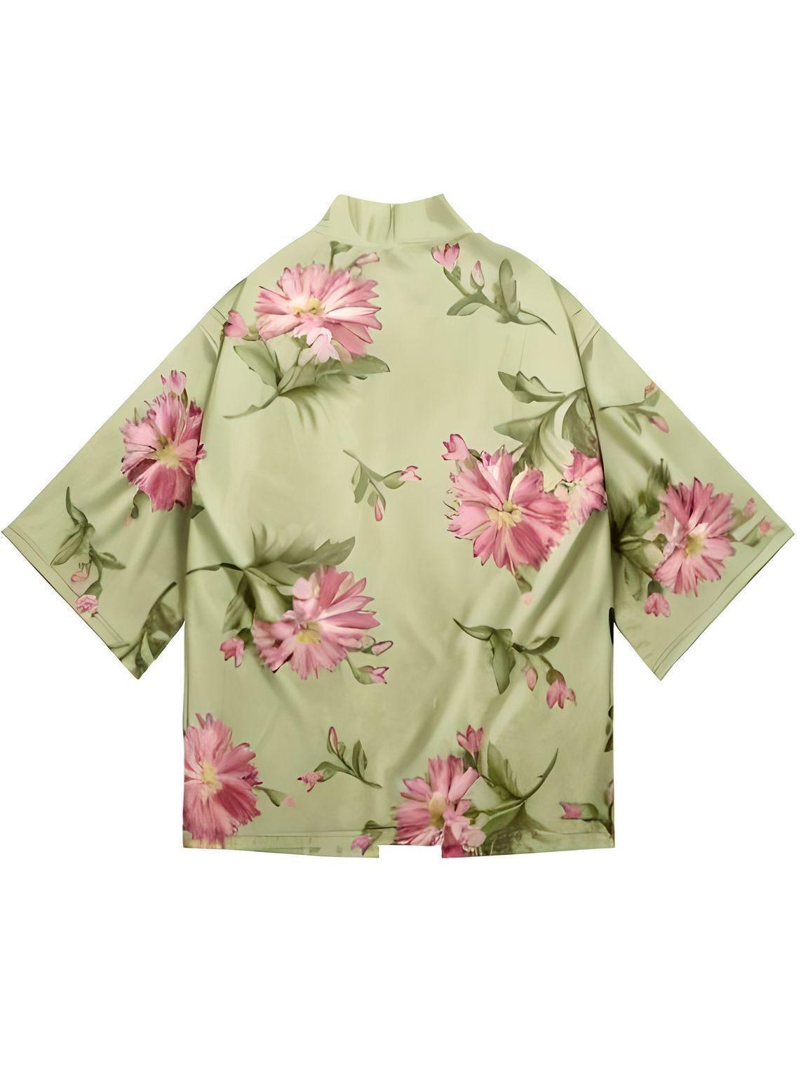 Summer Beach Kimono Hawaiian Shirt Unisex