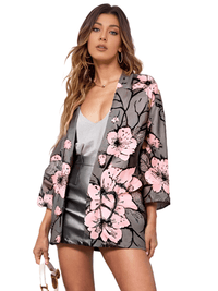 Thumbnail for Summer Beach Kimono Hawaiian Shirt Unisex