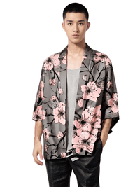 Thumbnail for Summer Beach Kimono Hawaiian Shirt Unisex