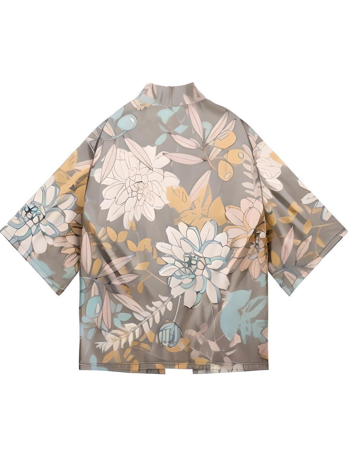 Summer Beach Kimono Hawaiian Shirt Unisex