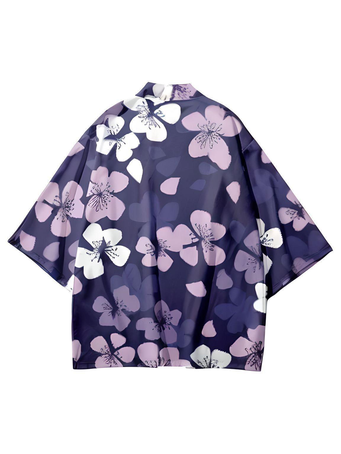 Summer Beach Kimono Hawaiian Shirt Unisex