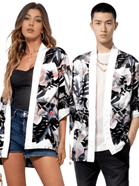 Thumbnail for Summer Beach Kimono Hawaiian Shirt Unisex