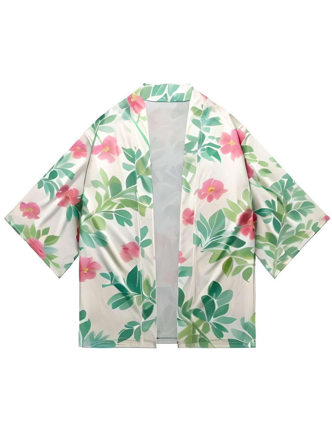 Summer Beach Kimono Hawaiian Shirt Unisex