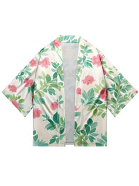 Thumbnail for Summer Beach Kimono Hawaiian Shirt Unisex