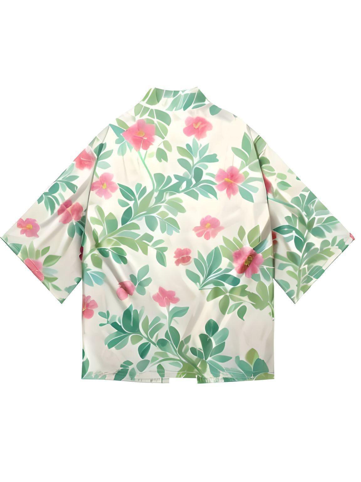 Summer Beach Kimono Hawaiian Shirt Unisex