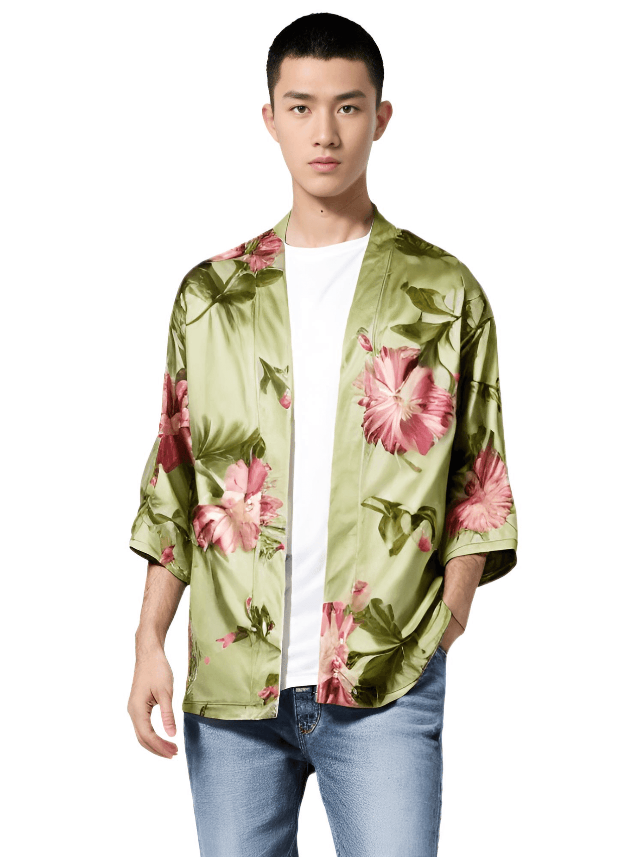 Summer Beach Kimono Hawaiian Shirt Unisex