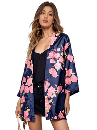 Thumbnail for Summer Beach Kimono Hawaiian Shirt Unisex