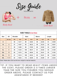 Thumbnail for High Quality Faux Fox Fur Coats For Women - High Winter Fashion! -, Coats , Drestiny , 4XL, Australia, Black, Coats, Dark Camel, Dark Green, Dark Grey, Deep Pink, Khaki, L, Light Blue, M, New Zealand, Olive Green, Pink, Purple, Red, Silver, United Kingdom, United States, White, XL, XXL, XXXL , Drestiny , www.shopdrestiny.com