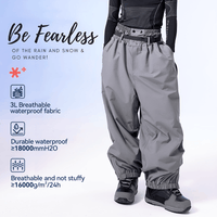 Thumbnail for 3L Water & Windproof Trendy Oversized Ski Pants For Men -, Snow Pants , Drestiny , Australia, Black, Canada, FR, Grey, L, M, New Zealand, S, Snow Pants, United Kingdom, United States, XL, XS , Drestiny , www.shopdrestiny.com