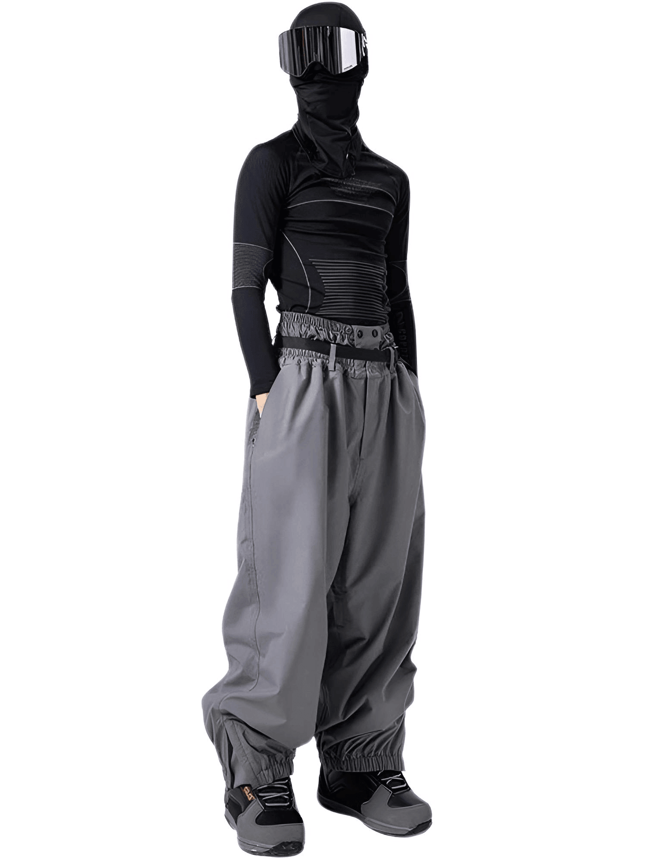 3L Water & Windproof Trendy Oversized Ski Pants For Men -, Snow Pants , Drestiny , Australia, Black, Canada, FR, Grey, L, M, New Zealand, S, Snow Pants, United Kingdom, United States, XL, XS , Drestiny , www.shopdrestiny.com