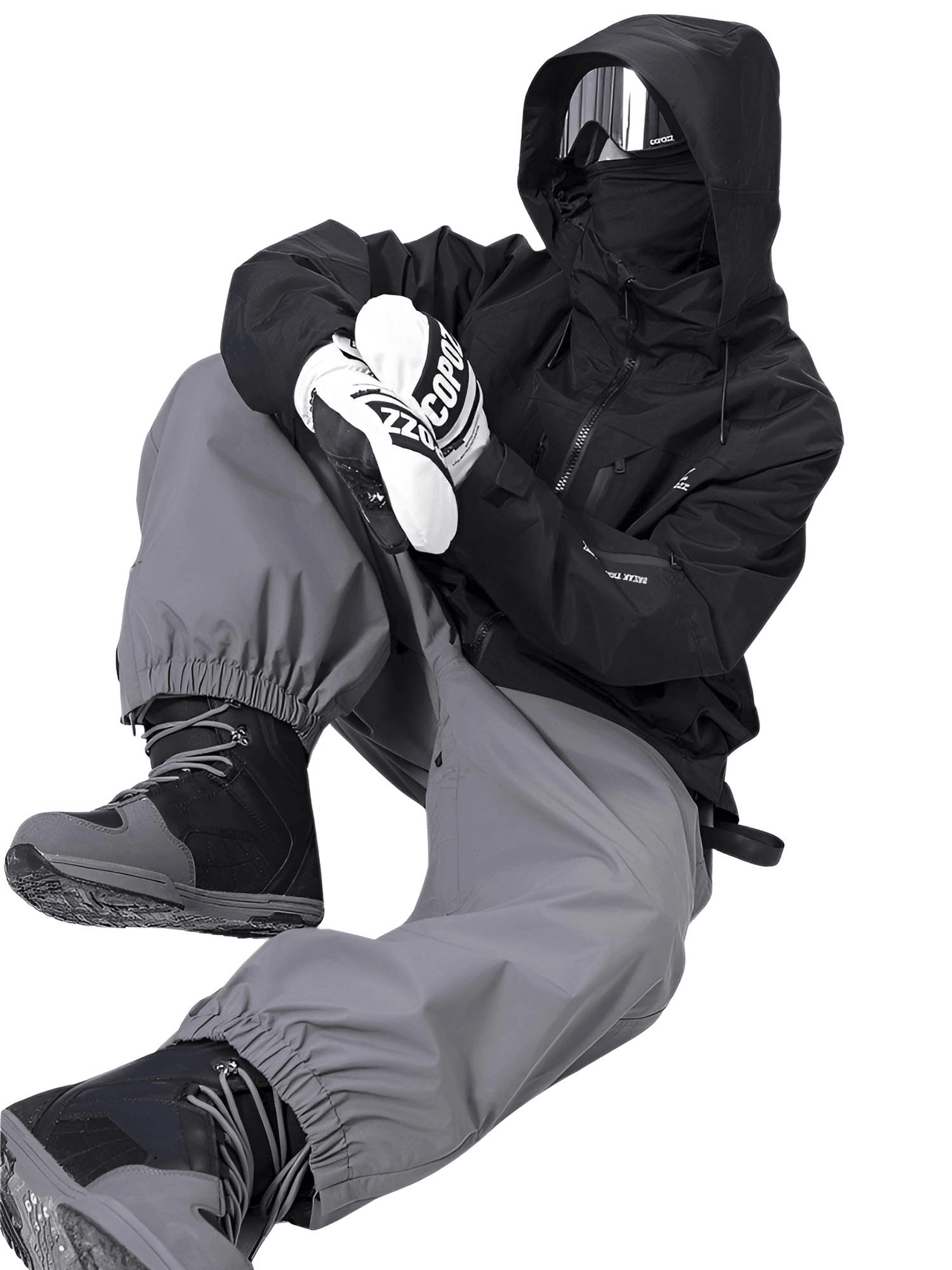 3L Water & Windproof Trendy Oversized Ski Pants For Men -, Snow Pants , Drestiny , Australia, Black, Canada, FR, Grey, L, M, New Zealand, S, Snow Pants, United Kingdom, United States, XL, XS , Drestiny , www.shopdrestiny.com