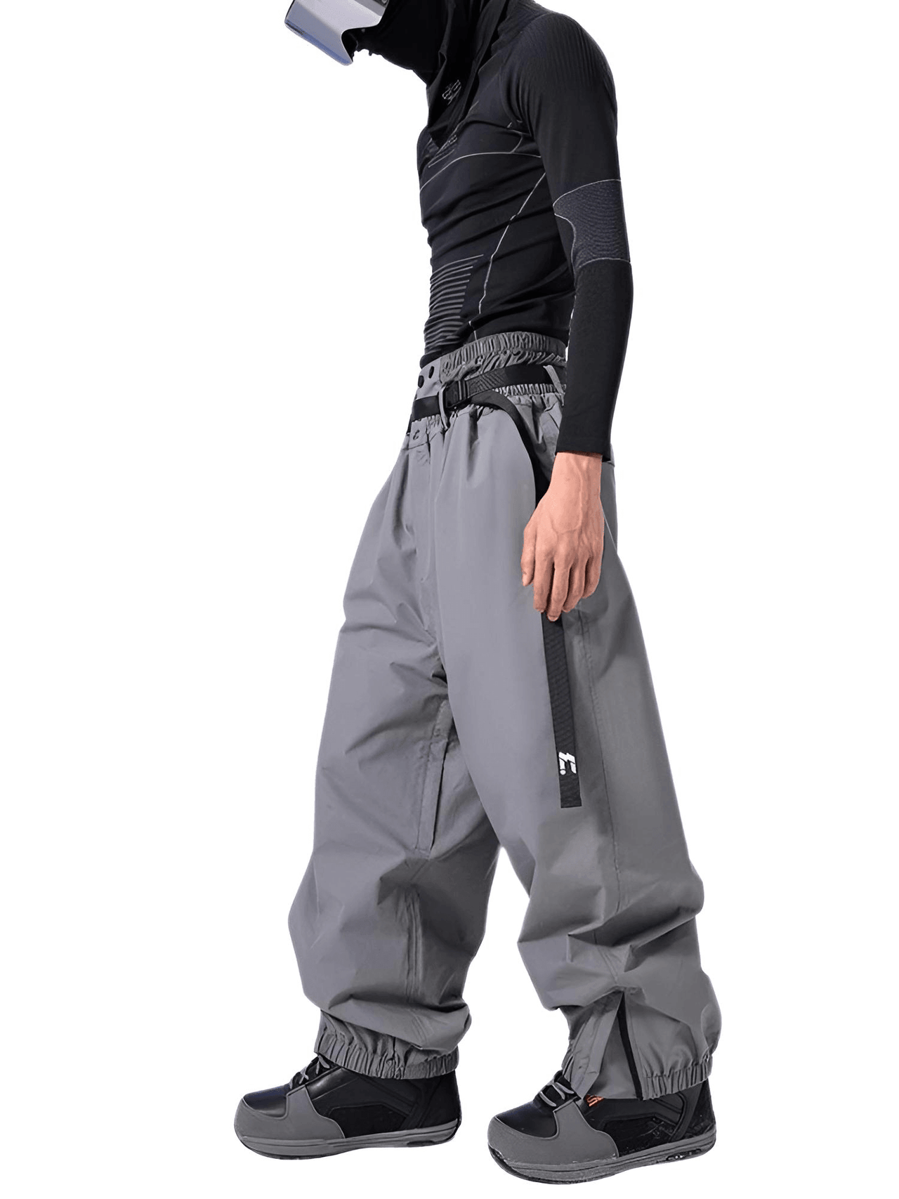 3L Water & Windproof Trendy Oversized Ski Pants For Men -, Snow Pants , Drestiny , Australia, Black, Canada, FR, Grey, L, M, New Zealand, S, Snow Pants, United Kingdom, United States, XL, XS , Drestiny , www.shopdrestiny.com