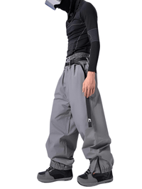 Thumbnail for 3L Water & Windproof Trendy Oversized Ski Pants For Men -, Snow Pants , Drestiny , Australia, Black, Canada, FR, Grey, L, M, New Zealand, S, Snow Pants, United Kingdom, United States, XL, XS , Drestiny , www.shopdrestiny.com