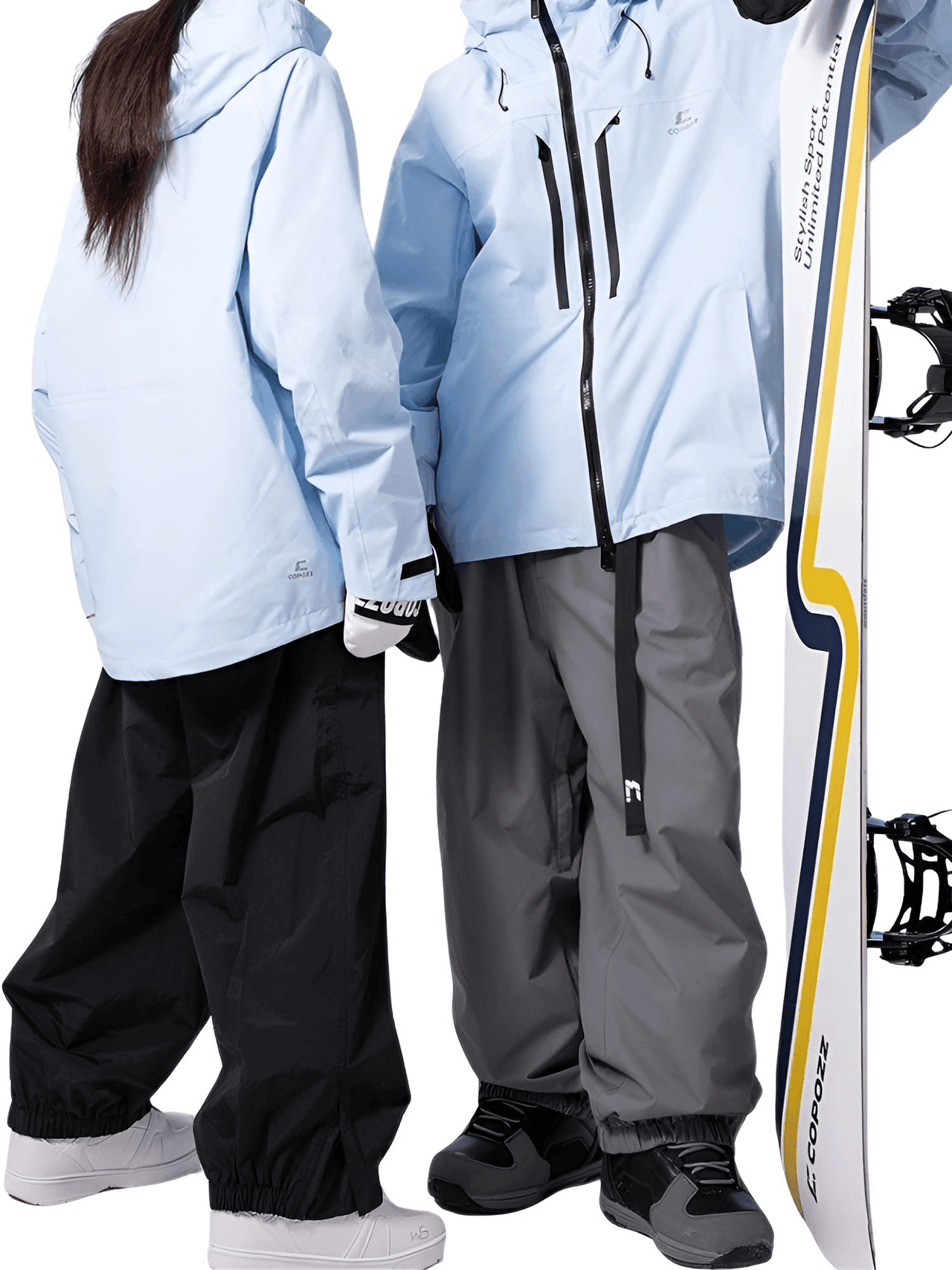 3L Water & Windproof Trendy Oversized Ski Pants For Men -, Snow Pants , Drestiny , Australia, Black, Canada, FR, Grey, L, M, New Zealand, S, Snow Pants, United Kingdom, United States, XL, XS , Drestiny , www.shopdrestiny.com