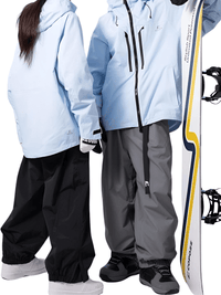 Thumbnail for 3L Water & Windproof Trendy Oversized Ski Pants For Men -, Snow Pants , Drestiny , Australia, Black, Canada, FR, Grey, L, M, New Zealand, S, Snow Pants, United Kingdom, United States, XL, XS , Drestiny , www.shopdrestiny.com